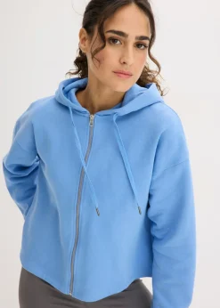 New Chaqueta de chándal de algodón orgánico puro Mujer Básicos|Ropa Cómoda