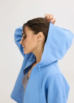 New Chaqueta de chándal de algodón orgánico puro Mujer Básicos|Ropa Cómoda