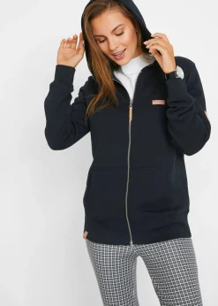 Best Chaqueta de chándal de algodón puro con capucha Mujer Ropa Cómoda