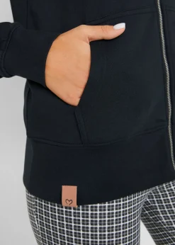 Best Chaqueta de chándal de algodón puro con capucha Mujer Ropa Cómoda