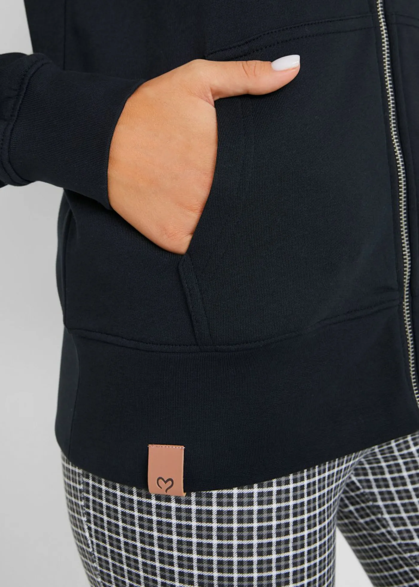 Best Chaqueta de chándal de algodón puro con capucha Mujer Ropa Cómoda