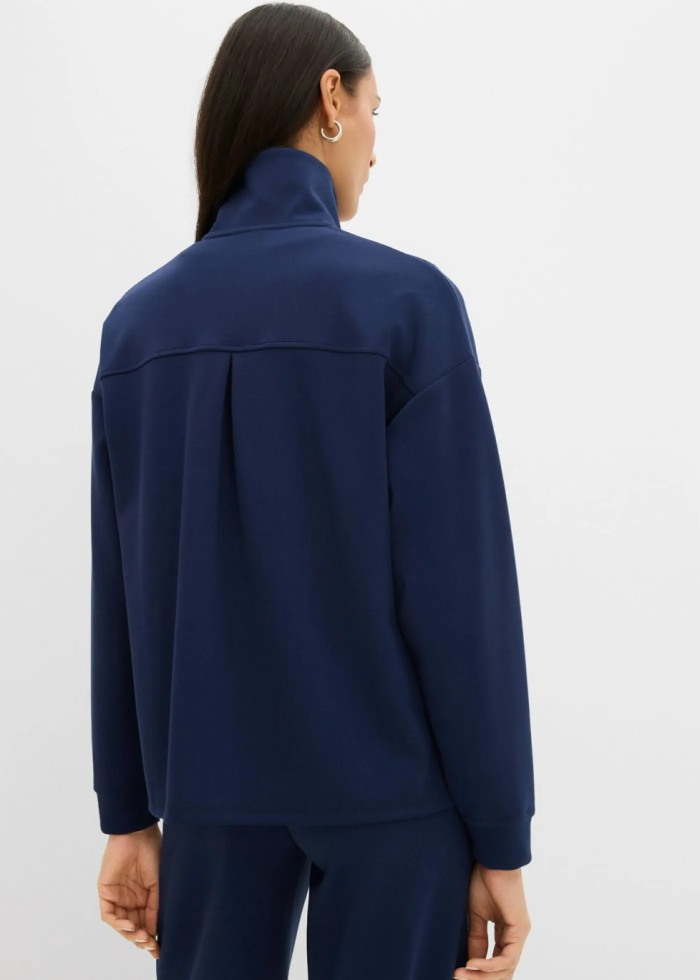 Discount Chaqueta de chándal de mezcla de viscosa ligeramente brillante Mujer Esenciales|Ropa Cómoda