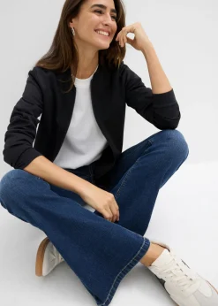Chaqueta de chándal de neopreno con cremallera Mujer Básicos|Ropa Cómoda