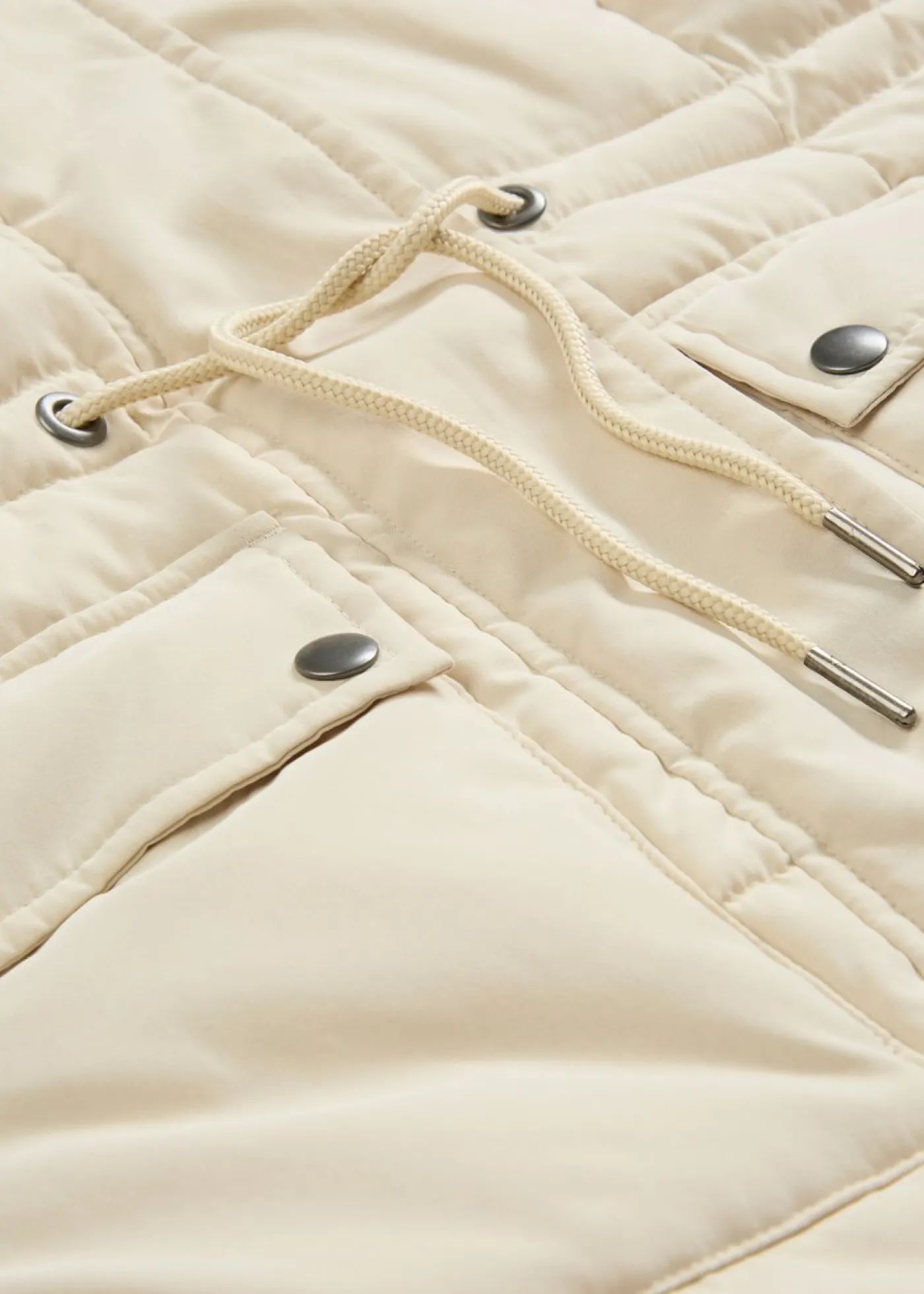 Clearance Chaqueta de invierno con cintura ajustable Mujer Chaquetas Y Abrigos
