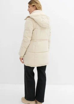 Clearance Chaqueta de invierno con cintura ajustable Mujer Chaquetas Y Abrigos