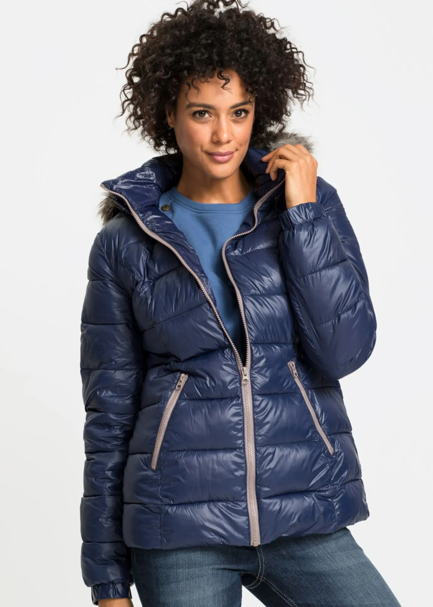 Hot Chaqueta de invierno con capucha Mujer Chaquetas Y Abrigos
