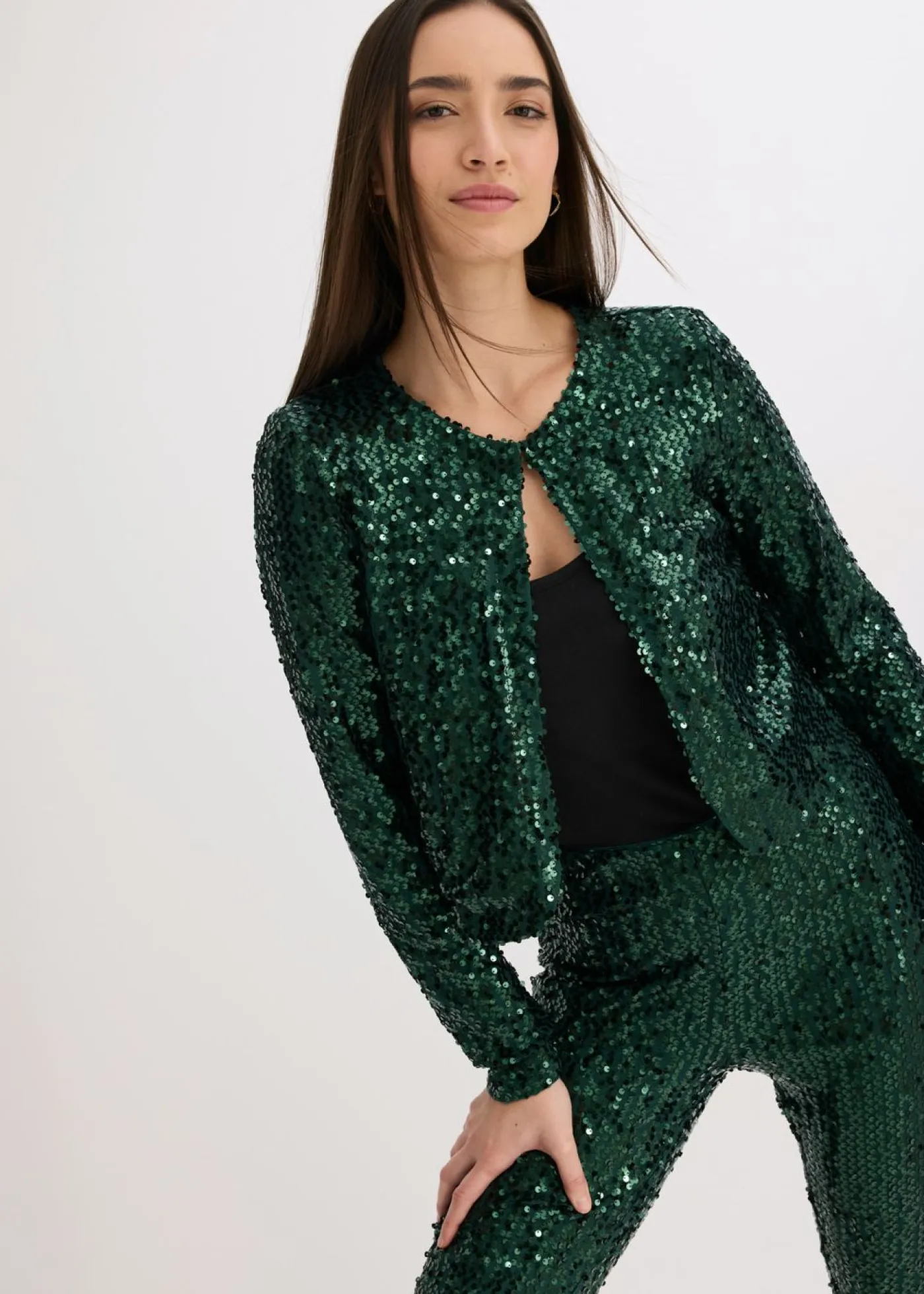 Clearance Chaqueta de lentejuelas Mujer Chaquetas Y Abrigos