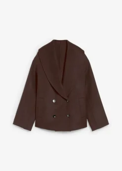 Discount Chaqueta de mezcla de lana suave Mujer Premium|Chaquetas Y Abrigos