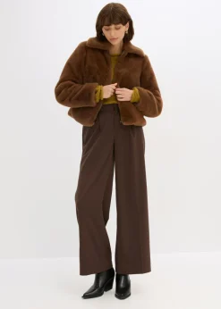 Clearance Chaqueta de pelo sintético Mujer Chaquetas Y Abrigos