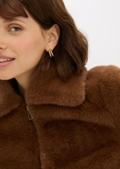 Clearance Chaqueta de pelo sintético Mujer Chaquetas Y Abrigos