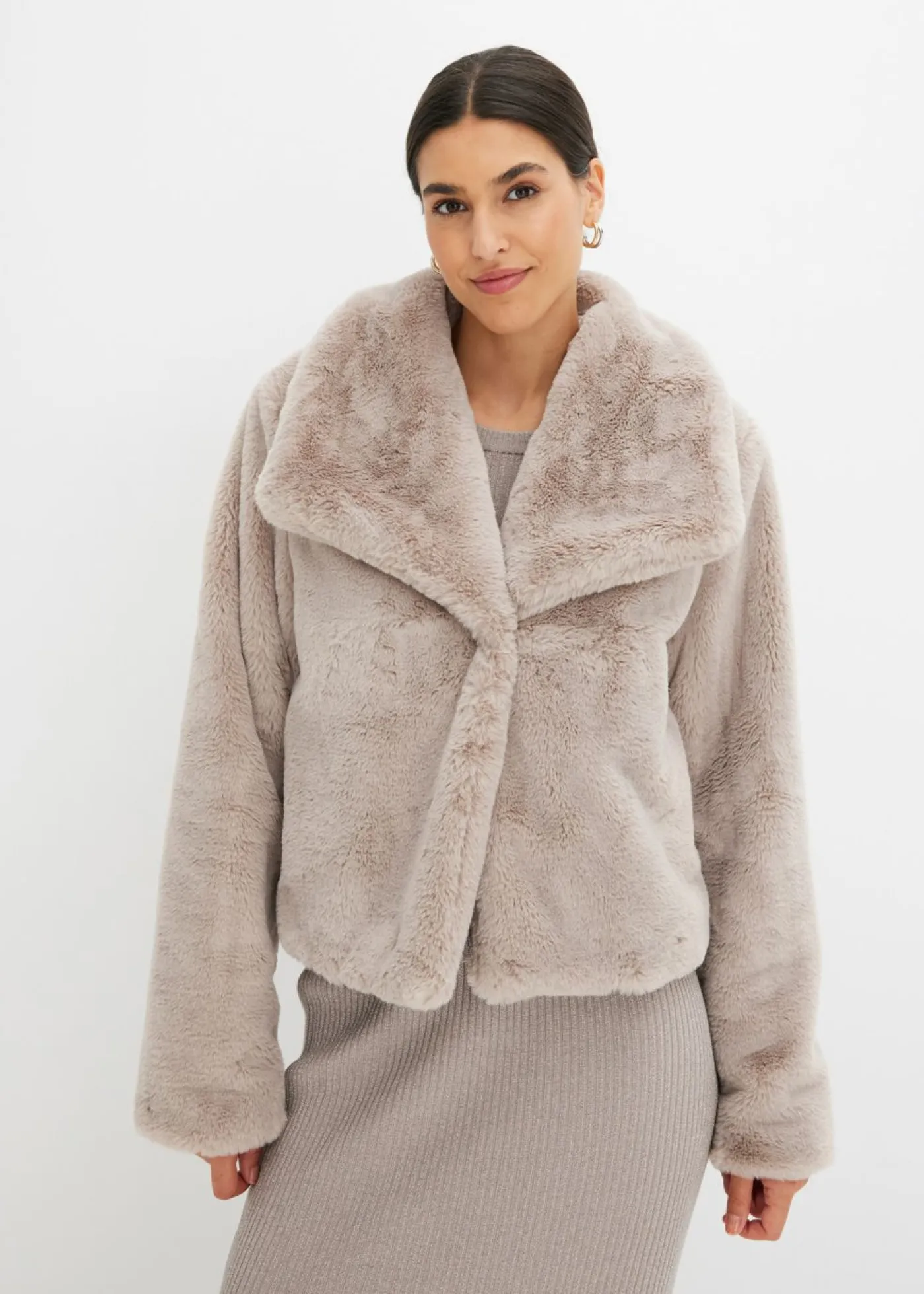 Clearance Chaqueta de pelo sintético Mujer Chaquetas Y Abrigos