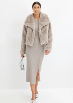 Clearance Chaqueta de pelo sintético Mujer Chaquetas Y Abrigos