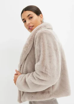 Clearance Chaqueta de pelo sintético Mujer Chaquetas Y Abrigos