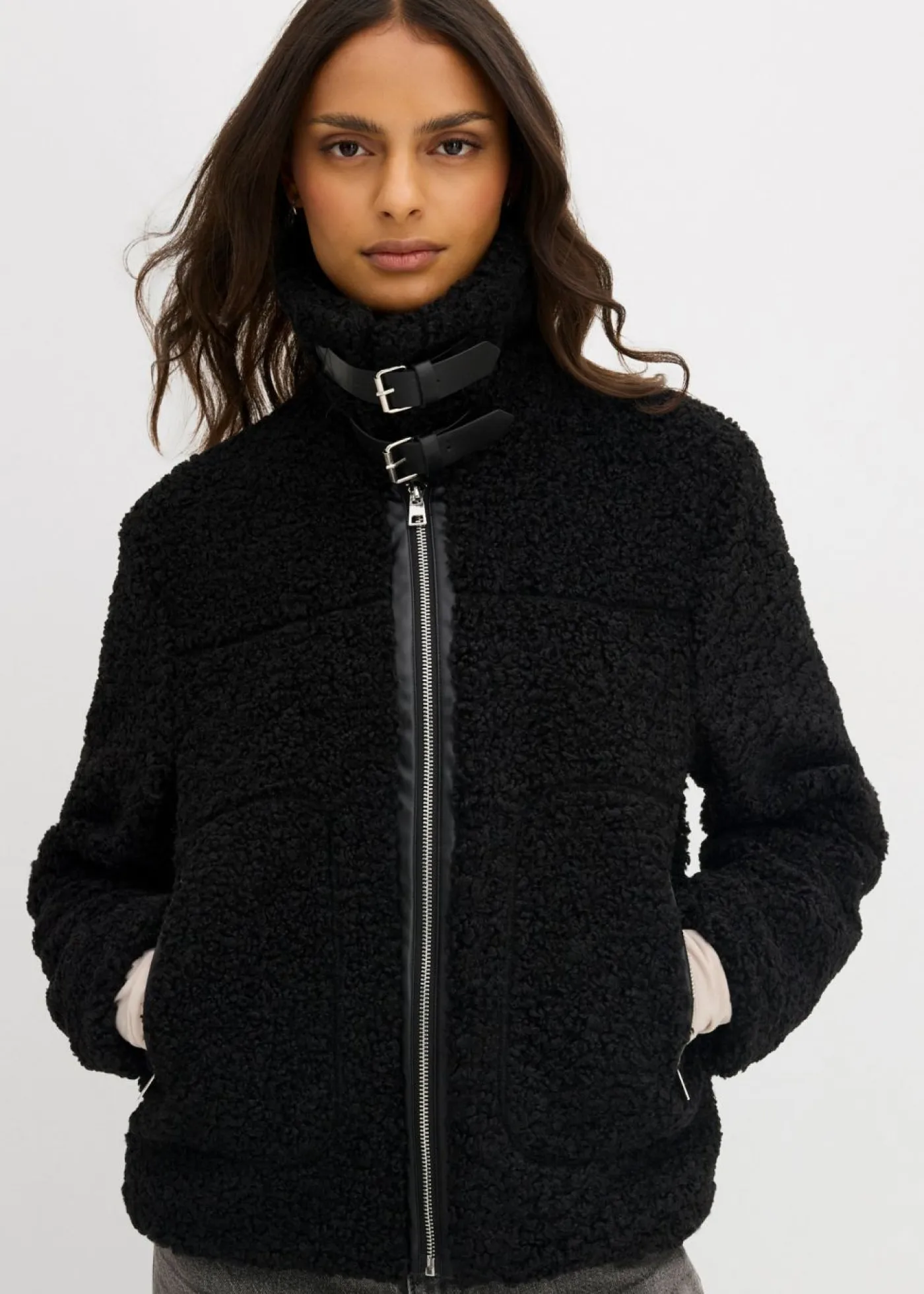 Online Chaqueta de pelo sintético Mujer Chaquetas Y Abrigos