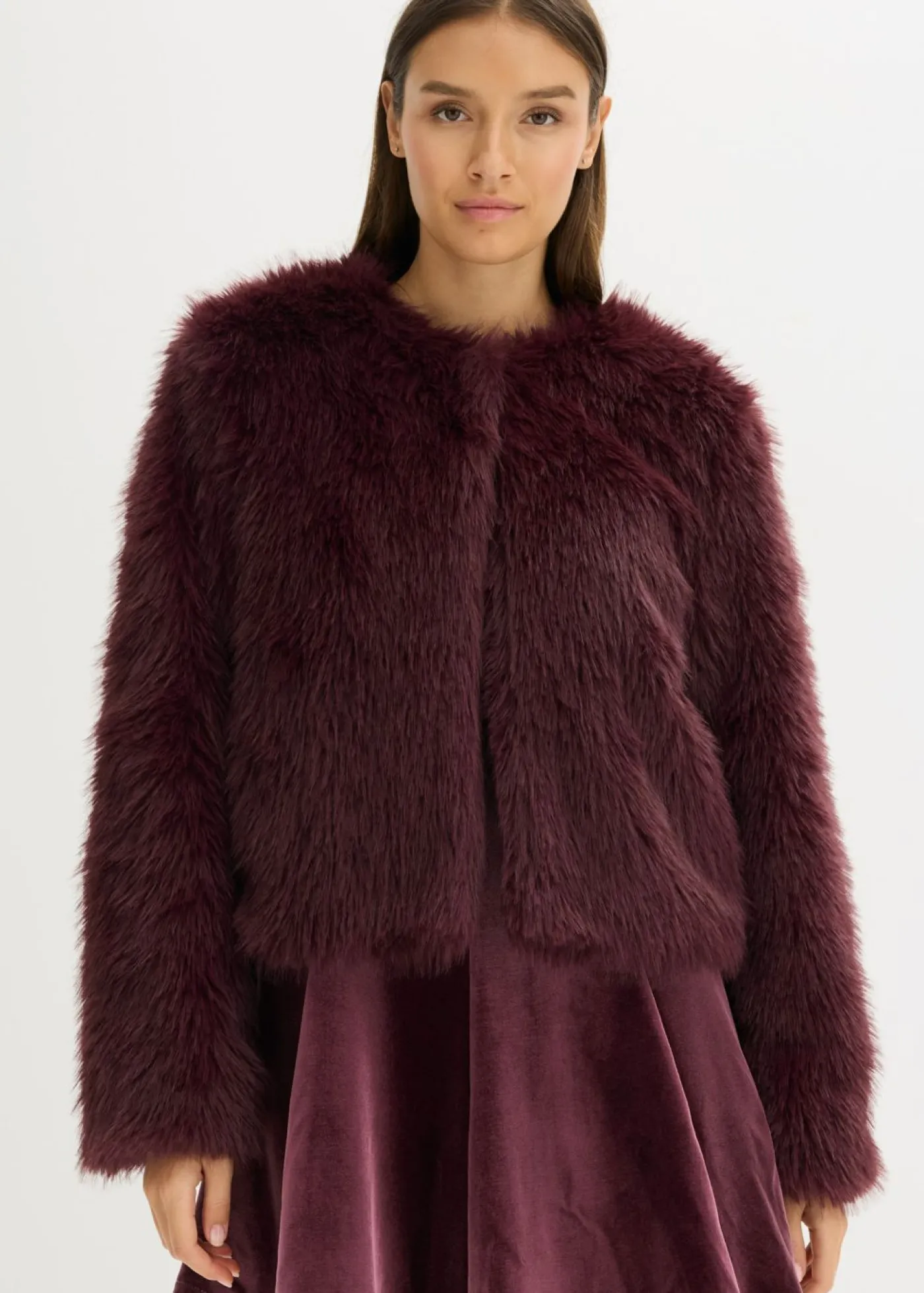 Online Chaqueta de pelo sintético Mujer Chaquetas Y Abrigos