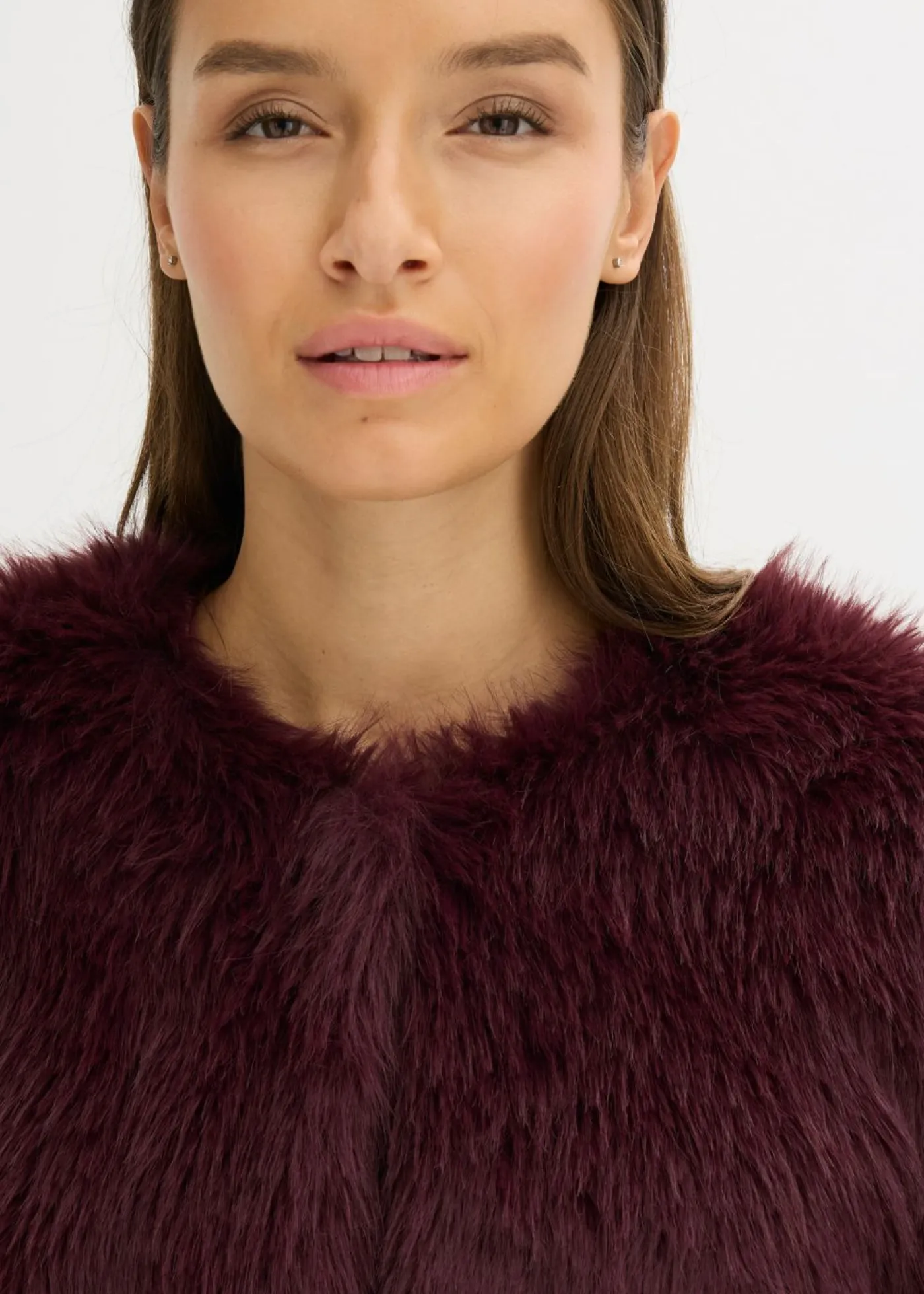 Online Chaqueta de pelo sintético Mujer Chaquetas Y Abrigos