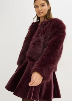Online Chaqueta de pelo sintético Mujer Chaquetas Y Abrigos