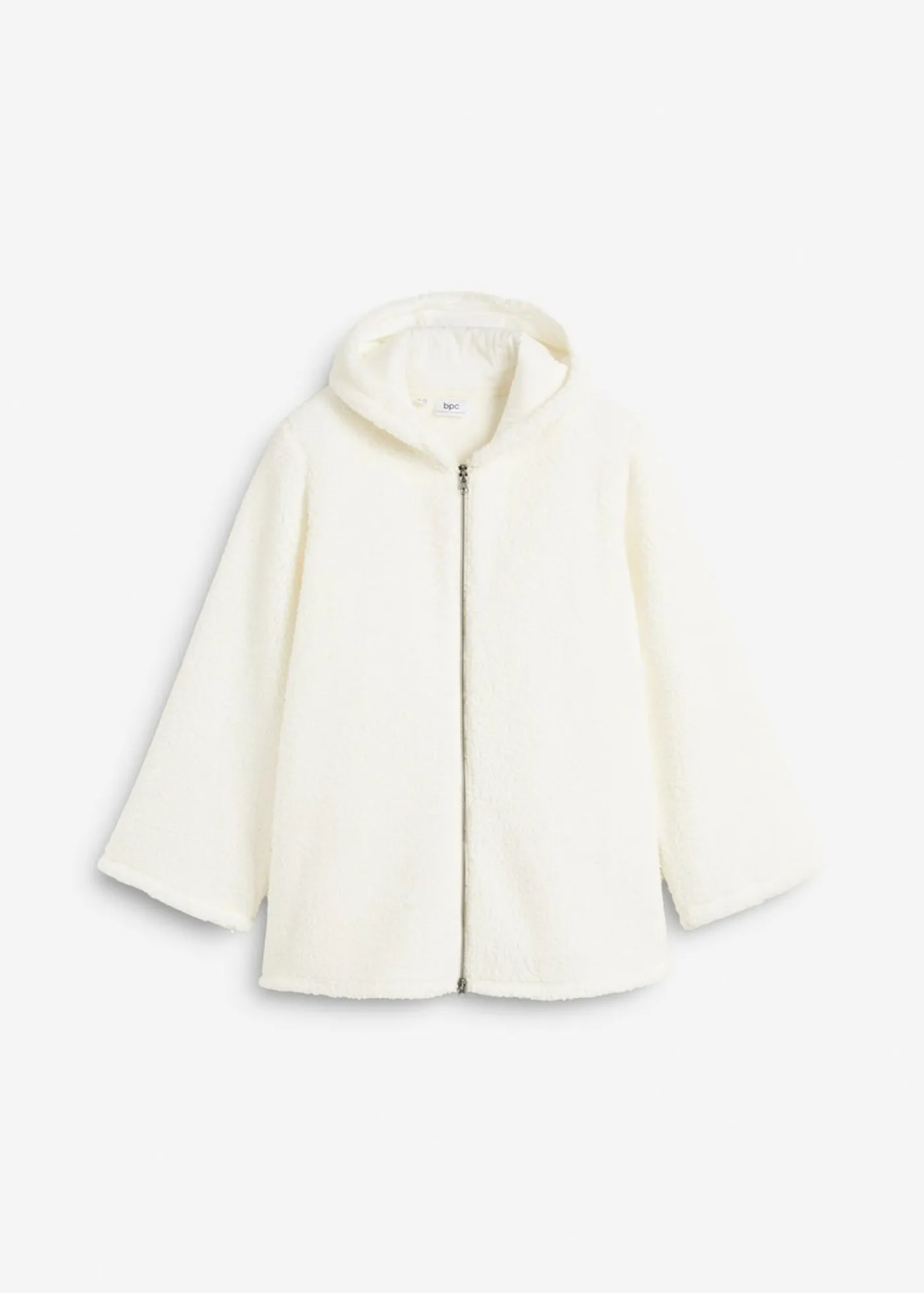 Hot Chaqueta de peluche, corte en A, con aberturas laterales Mujer Ropa Cómoda|Chaquetas Y Abrigos
