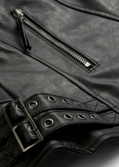 Best Chaqueta de piel sintética de viscosa pura Mujer Chaquetas Y Abrigos