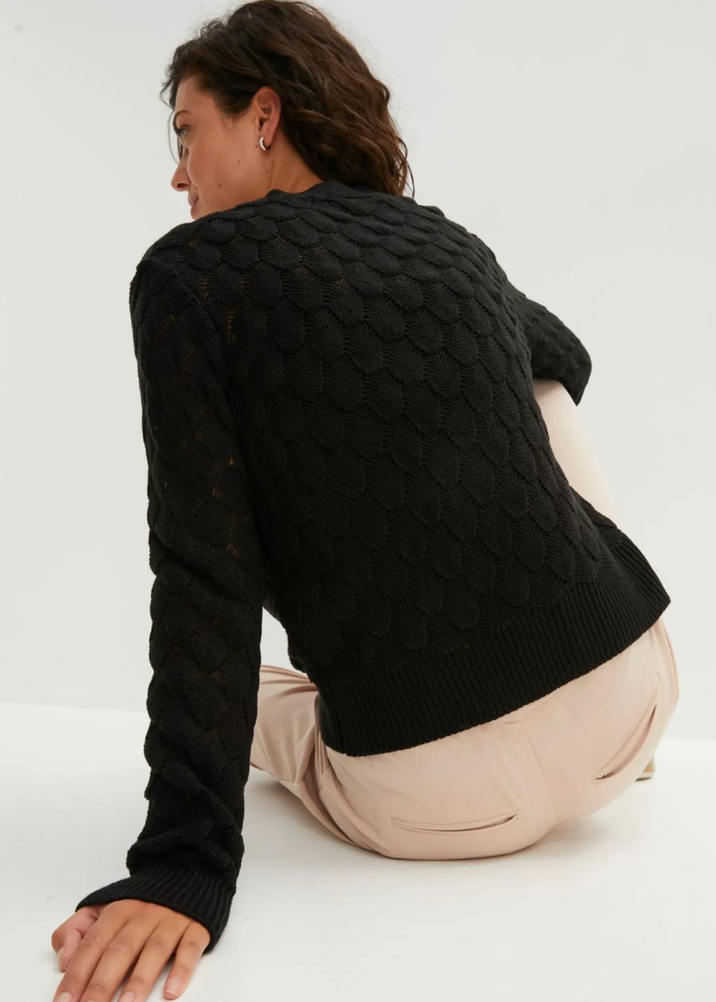 Outlet Chaqueta de punto ajour Mujer Ropa De Punto|Jerséis