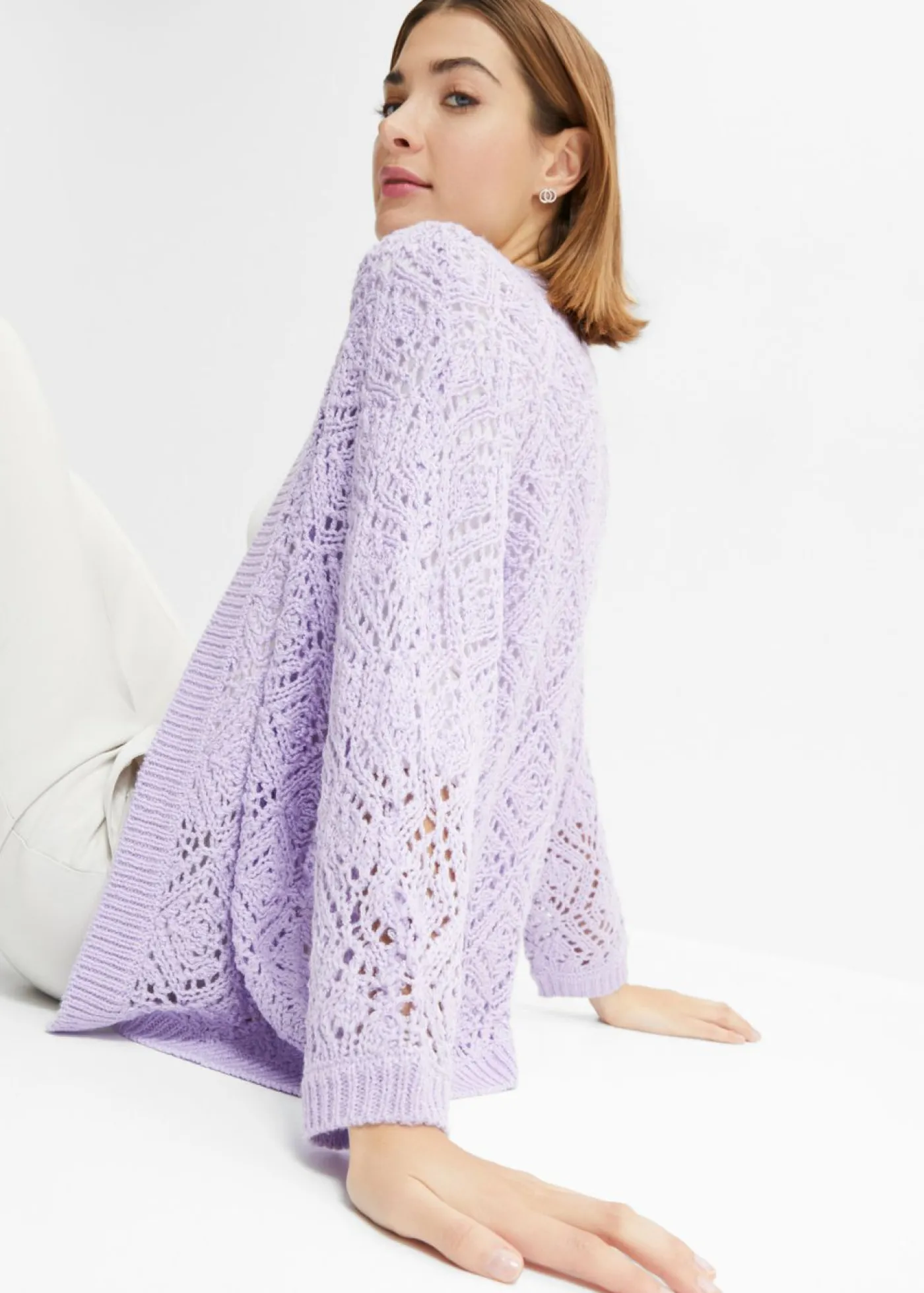 Best Chaqueta de punto ajour Mujer Jerséis|Novedades