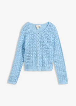 Best Chaqueta de punto ajour de algodón puro Mujer Jerséis|Novedades