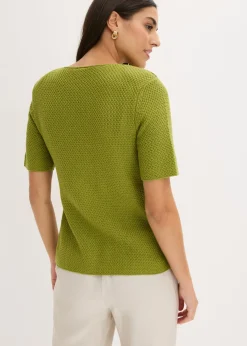 Online Chaqueta de punto con algodón Mujer Jerséis|Novedades