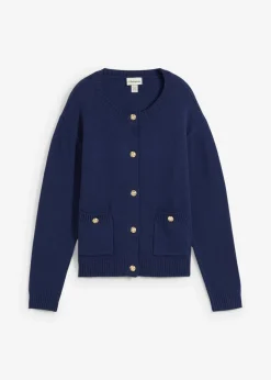 Clearance Chaqueta de punto con bolsillos Mujer Jerséis|Ropa De Punto