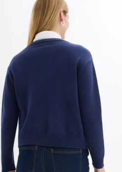 Clearance Chaqueta de punto con bolsillos Mujer Jerséis|Ropa De Punto
