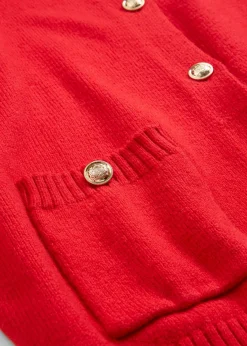 Chaqueta de punto con bolsillos Mujer Jerséis|Ropa De Punto
