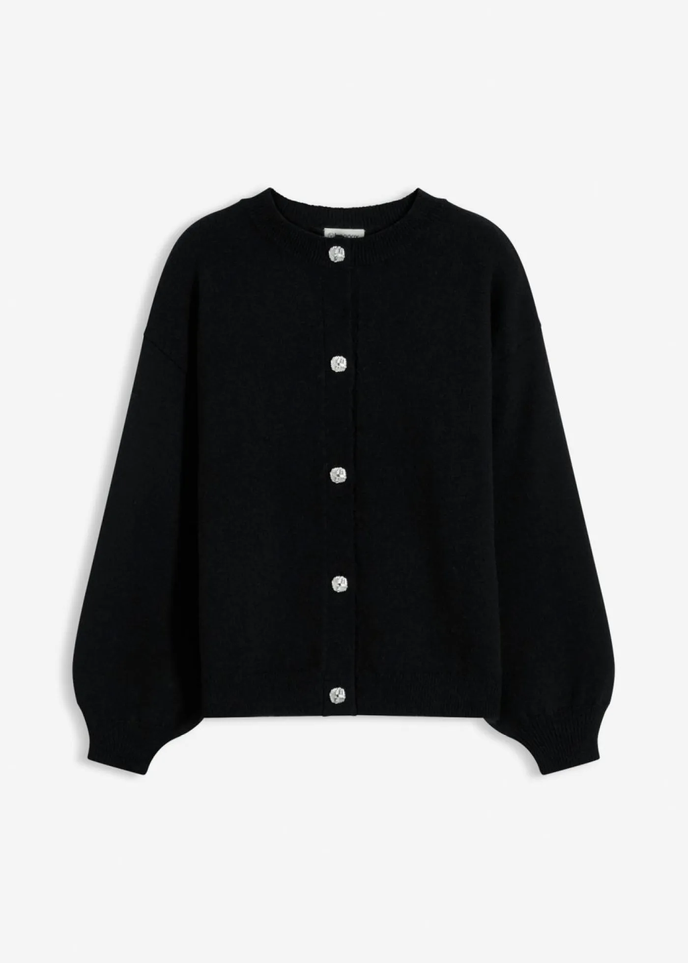 Online Chaqueta de punto con botones decorativos Mujer Jerséis|Ropa De Punto