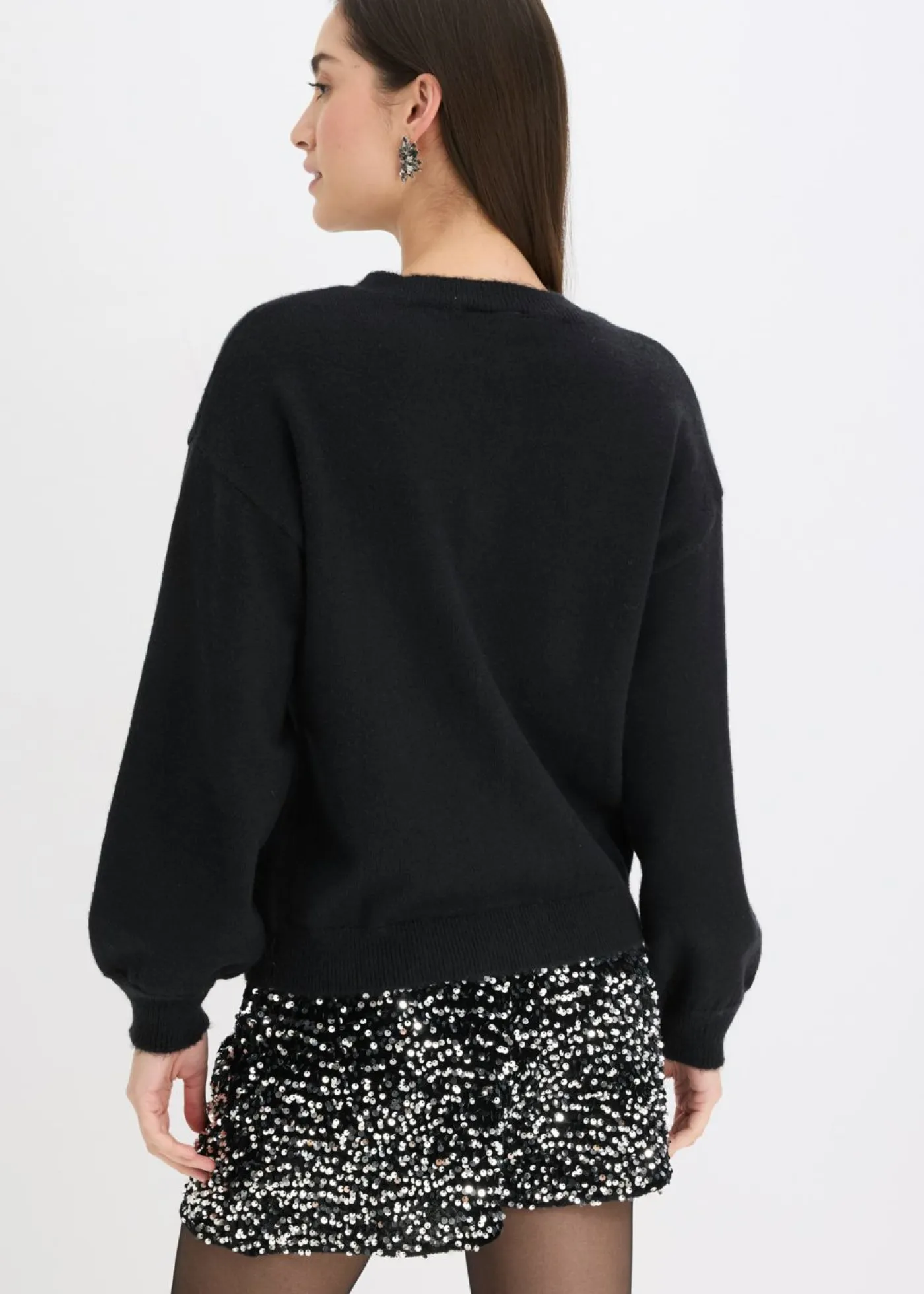 Online Chaqueta de punto con botones decorativos Mujer Jerséis|Ropa De Punto