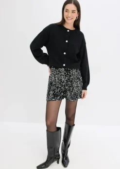 Online Chaqueta de punto con botones decorativos Mujer Jerséis|Ropa De Punto