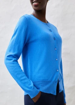 Outlet Chaqueta de punto con contenido de seda Mujer Premium|Jerséis