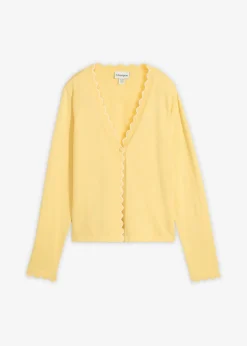 Hot Chaqueta de punto con contenido de seda Mujer Premium|Jerséis
