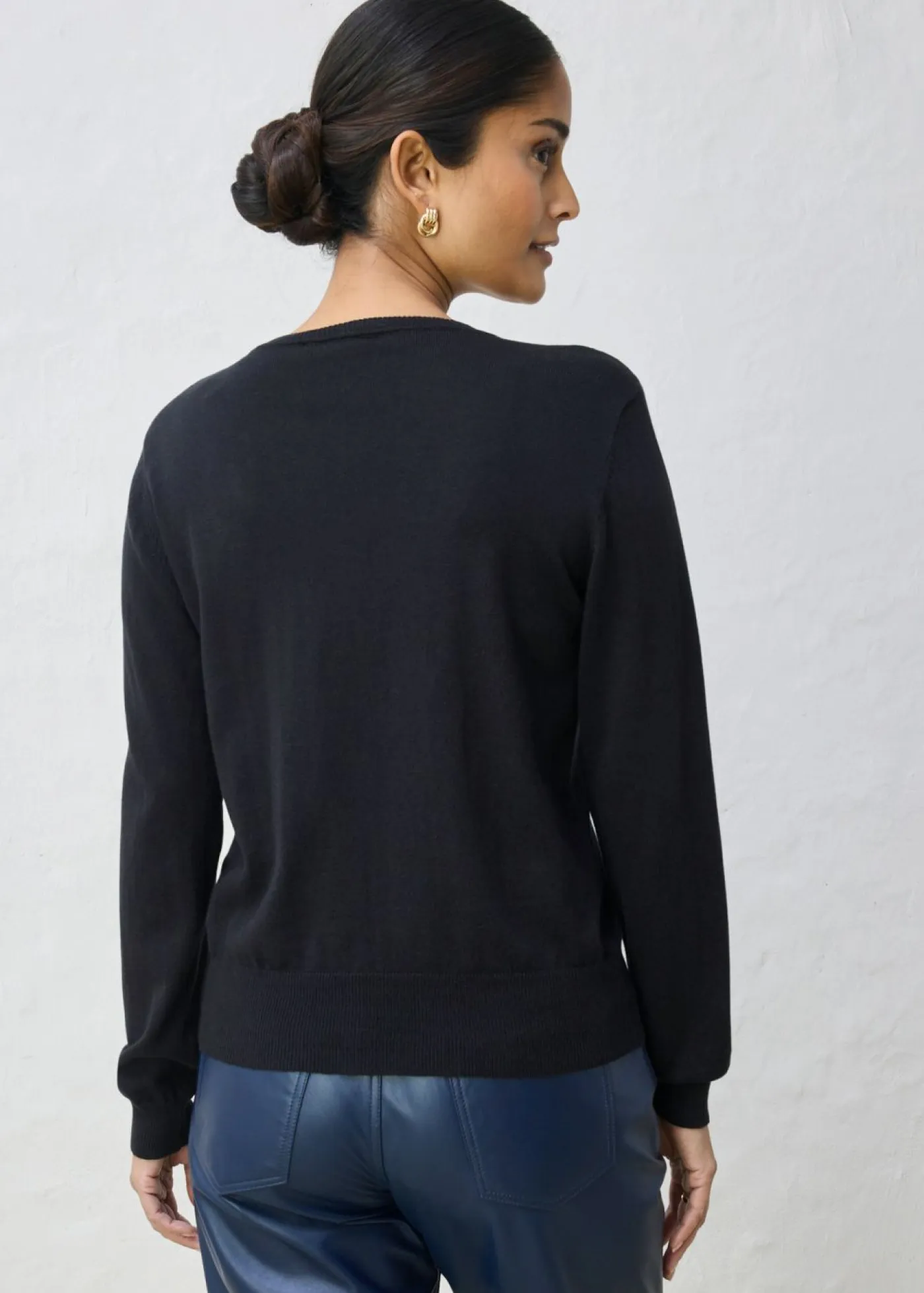 Clearance Chaqueta de punto con contenido de seda Mujer Premium|Jerséis