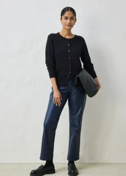 Clearance Chaqueta de punto con contenido de seda Mujer Premium|Jerséis