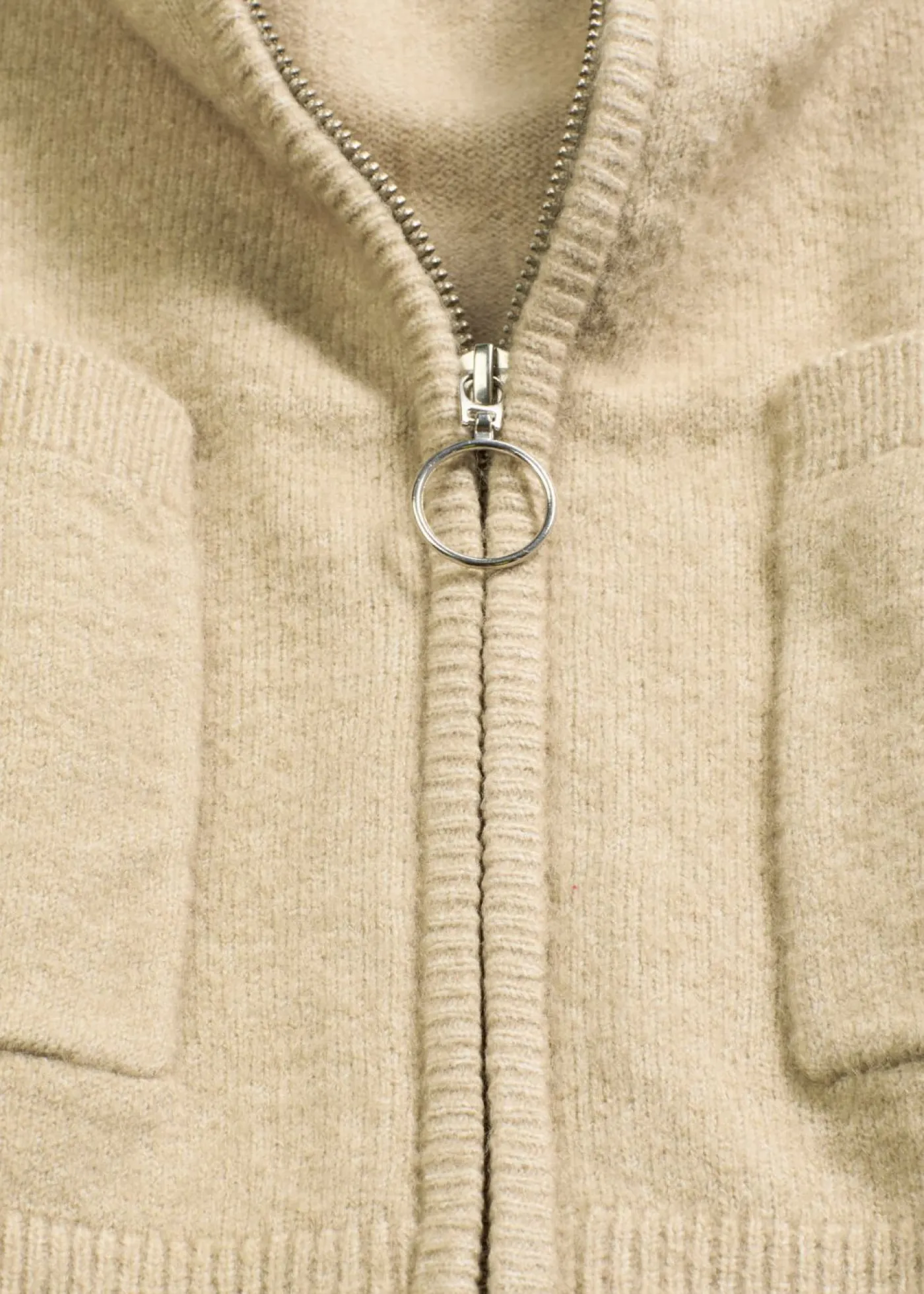 Outlet Chaqueta de punto con cremallera Mujer Jerséis|Ropa De Punto