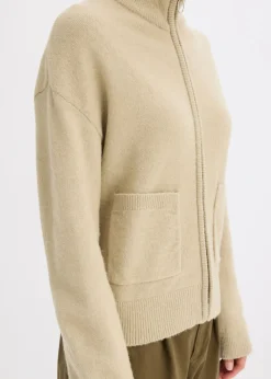 Outlet Chaqueta de punto con cremallera Mujer Jerséis|Ropa De Punto