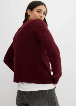 Chaqueta de punto con detalle de lazo Mujer Jerséis|Ropa De Punto