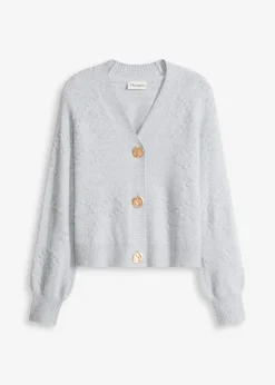Sale Chaqueta de punto con textura Mujer Jerséis|Ropa De Punto