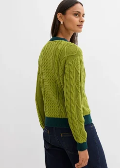 Best Chaqueta de punto de algodón puro Mujer Jerséis|Ropa De Punto