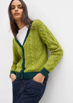 Best Chaqueta de punto de algodón puro Mujer Jerséis|Ropa De Punto