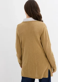 Discount Chaqueta de punto de algodón ligero y calidad superior Mujer Básicos|Jerséis