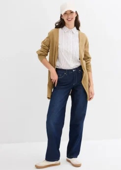 Discount Chaqueta de punto de algodón ligero y calidad superior Mujer Básicos|Jerséis