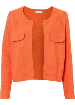 Sale Chaqueta de punto de bouclé Mujer Jerséis|Ropa De Punto