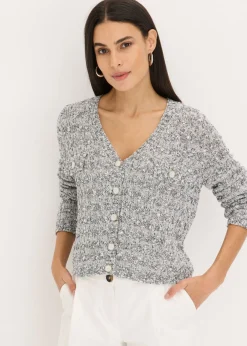 Sale Chaqueta de punto de bouclé Mujer Jerséis|Novedades