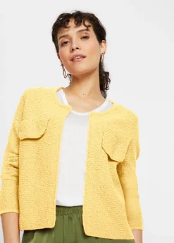 Best Chaqueta de punto de bouclé Mujer Jerséis|Ropa De Punto