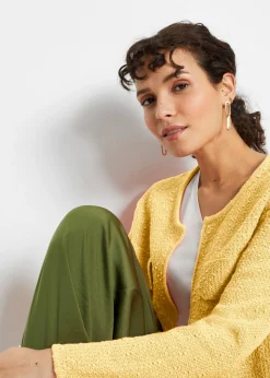 Best Chaqueta de punto de bouclé Mujer Jerséis|Ropa De Punto