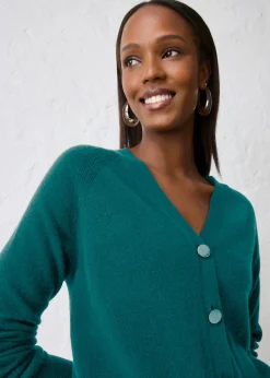 Hot Chaqueta de punto de cachemira con Good Cashmere Standard® Mujer Jerséis|Ropa De Punto